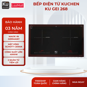 [MIỄN PHÍ LẮP ĐẶT TOÀN QUỐC & BẢO HÀNH TẠI NHÀ] MADE IN GERMANY - 2 vùng từ - KUCHEN KU GEI268