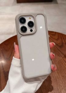 Minimalist Armor Transparent Hard Phone Case Suitable Compatible With Iphone 16promax/16/16pro/16plus/16e/12/13/14promax/Xs/Xr/11pro/11promax/12pro/12promax/13pro/13promax/7plus/14pro/14promax/14plus/7plus/8plus/8/Se2 Acrylic Material Waterproof Shockpro