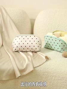 Quivlox Waterproof Lingerie Storage Pouch Travel Underwear Organizer Bras Socks Portable Packing Bag Beg Pelbagai