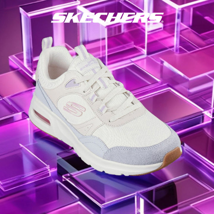 Skechers Online Exclusive Women Sport Skech-Air Court Retro Avenue Casual Shoes - 150075-NTMT Air-Cooled Memory Foam