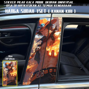 HD Car Center Column Decorative Sticker Window B Column Protective Film Personalized Custom Modification Painted 03