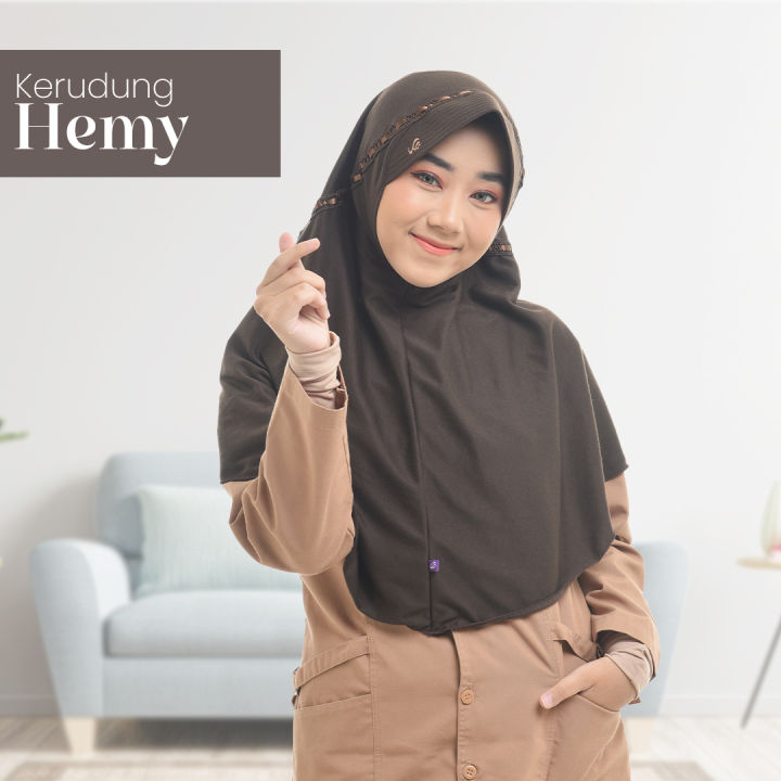 Rabbani - Jilbab / Hijab / Kerudung Sekolah Instan Hemy