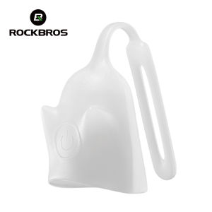 ROCKBROS Bicycle Taillight Portable 3 Modes MTB Road Bike Rear Light Ghost Shape Waterproof Outdoor Cycling Light