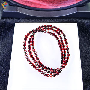 Collection Grade Blood Amber Bracelet