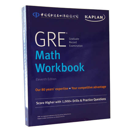 KAPLAN GRE Math Workbook:over 1000 Exercises +6 Full-length ...