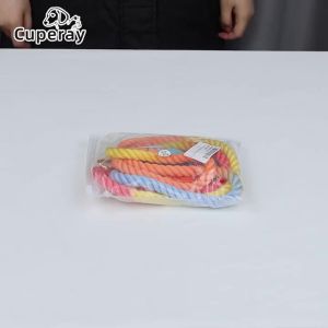 Dog Leash Handmade Braided Rope 250cm Strong Cotton Rope Dog Leashes Heavy Duty Leash for Small Medium Large Dog Walks Training2026