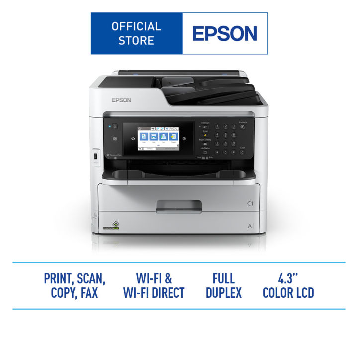 Printer Epson Wf C5790 Workforce Pro Wifi Duplex All In One Print Scan Copy Lazada Indonesia