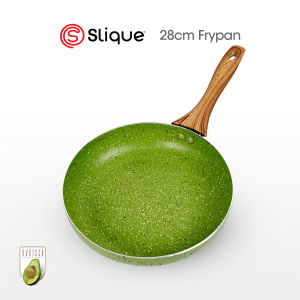 SLIQUE Avotech Marble Non-Stick Cookware – Fry Pan Saucepan & Dutch Oven (16–28cm) | Induction Base | Scratch-Resistant Coating