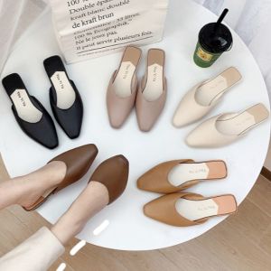 Westlink Korean Fashionable design loafer shoes for women flat rubber shoes for women (add one size bigger)