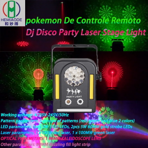 2025 Remote Control Elf Dj Party Laser Stage Light Disco Projector Party Light LED Color Revolving Light RGB + Party Club