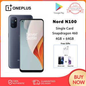 【Global Version】OnePlus Nord N100 For oneplus Smartphone 4GB RAM + 64GB ROM 90Hz 6.52 Screen 13MP Triple Cameras 5000mAh 18W