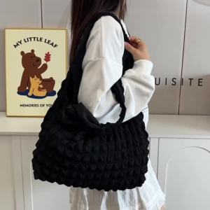 COD  Beg Awan Ketiak Lipatan Komuter Berkapasiti Besar 2024 Beg Tote Sebelah Bahu Wanita Beg Lapang Sepadan  Sem