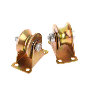 [Alex Do] Hot Sale V U Groove Wheel 1.2 2 2.5 Wheel Sliding Gate Casters Heavy Duty Rigid Roller For Rolling Gate