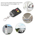 {Local Delivery} Aitemay 8 Dip Switch 433Mhz Smart Copy Remote Control Fixed Code 2CH Duplicator for Gate Garage Door Opener or Alarm System 330MHz. 