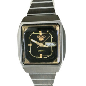 Đồng hồ SEIKO 5 chặt góc Nữ Vỏ INOT 304 Mặt đen. Máy quạt nhật Siêu bền . Đã qua sử dụng