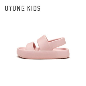 UTUNE Children Outdoor Sandals Summer Shoes Boys Girls Slides EVA Non-slip Kids Breathable Soft Slippers Child Baby Fashion Indoor