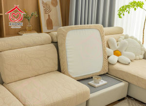 XHOME【PH Local+COD】Sofa Seat Cover Plain Color Elastic Sofa cushion Cover Room Decor Stretch Sofa Slipcover thicken sofa cushion back cover elastic sofa cushion cover Stretchable