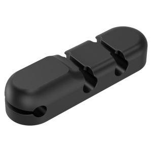 YUNAFIN Silicone Mouse Headphone Keyboard USB Cable Organizer Line Clamp Fixer Cable Winder Wire Management