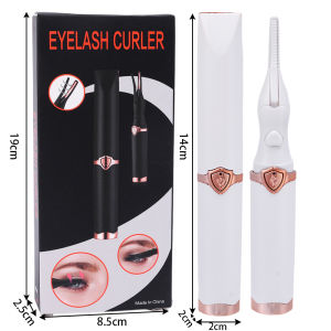 Dorisna Electric Heated Eyelash Curler USB Rechargeable Eyelashes Curler Quick Heating Natural Eyelash Curler Long Lasting Makeup