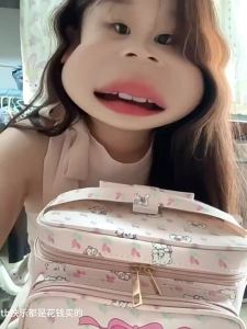 2025 Autumn New Fashion Simple Versatile Cute High-end Aesthetic Fresh Large Capacity Womens Makeup Bag