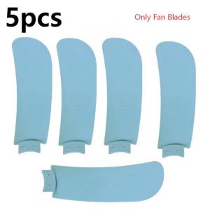 Clip Fan Blade for Portable Fan Replacement Universal Plug-in Soft Plastic 25cm 5pcs