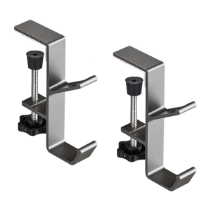 Two-in-oneHearth Garland Hook and Sock Holder Adjustable Waterproof Not-Drilling Mantel Tabletop Bag Rack for Christmas Party Decorations Can hook Various Heavy Objects