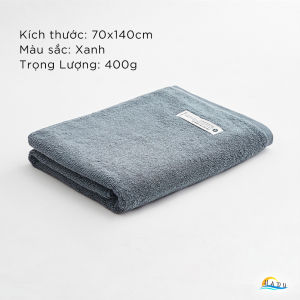 Khăn Tắm Lớn Cotton 100% Tự Nhiên HADU 70x140cm Khăn Bông Siêu Thấm Hút Mềm Mịn Kháng Khuẩn Không Rụng Lông Dày Dặn 400g Cao Cấp