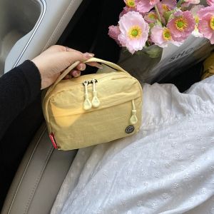 LANGJ กระเป๋าถือ กระเป๋าสะพายข้างไนลอน กระเป๋าคาดเอว แบบเกาหลี กระเป๋าสะพายกีฬา แฟชั่น น้ำหนักเบา กระเป๋าคาดเอว ผู้หญิง