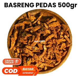 Basreng Stik Pedes Daun Jeruk 500gr