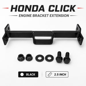 Engine Support Extension Click 125i Beat 2.5 Inch Steel Bracket Plug and Play Heavy Duty