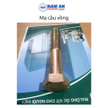 Bulong M20 cấp bền 8.8, bu lông lục giác M20, bu lông 8.8, đường kính 20mm, độ dài: 40-&gt;200mm. 