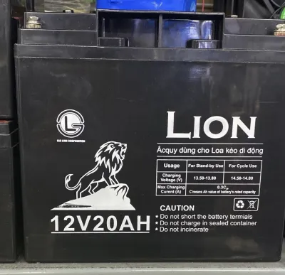 Bình Ăc quy 12V 20A Dùng Cho xe máy & Loa Kéo 4 Tấc Đôi 6H Hát Liên Tục Trâu Nhất Tầm Giá