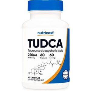 Tudca Viên Hỗ Trợ Giải Độc Gan Nutricost Tudca 250mg 60 Viên