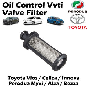 Original Toyota Vios Avanza Prius Celica Innova ZNE10 ZZE122 Myvi Alza Bezza Oil Control VVTI Valve Filter 15678-21010