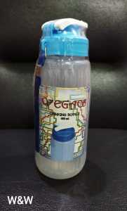 Botol Minum Vegas 600ML + Tali / Tumbler Plastik Food Grade