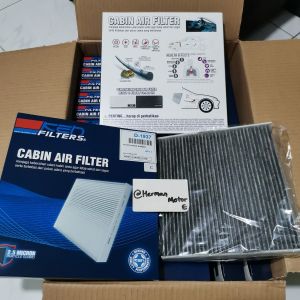 Saringan filter ac Carbon-C KEN original D1937 Honda Freed Mobilio Brio Brv