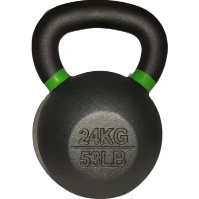 Iron Cast Kettlebell 4–40KG (Per Piece) – Durable Black Coating Ergonomic Handle