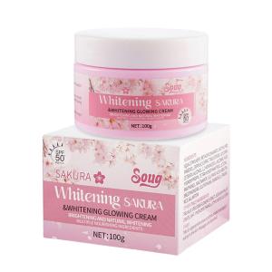 BUY 1 TAKE 1 SOUG Sakura Whitening Cream Niacinamide Moisturizing Brightening Whitening Cream SPF50 PA+ Effective UV Protection Light Texture Lright Skin Moisturizing