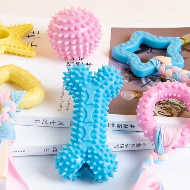 Puppy Interactive Rubber Chew Ball