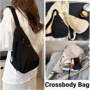 Simple And Lightweight Crossbody Bags Anti-Theft Waterproof Shoulder Backpack Large Capacity Sling Chest Bag Dumpling Bag