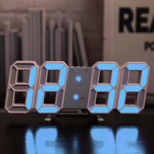 Jam Meja Alarm Weker LED Digital Clock - TS-S60-W