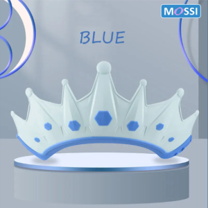 💦Mossi💦หมวกสระผมเด็ก หมวกอาบน้ำเด็ก ลายมงกุฎ Kids shower cap