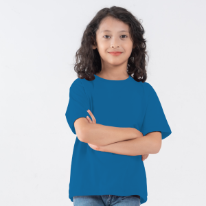 Kaos Polos Anak Couple Ayah Tangan Pendek Katun Combed 24s ikissyou Baju Polos Atasan Couple