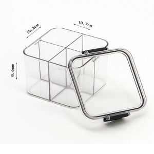 Multi-functional Kitchen Transparent Sealed Storage Jars Grain Airtight Container Stackable Fresh-keeping Sealed Storage