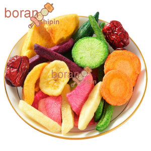【Fast delivery】Fruit And Vegetable Crisps Dried Vegetable Freeze-dried Water Dried Fruit Dried Fruit Okra Dried Mushrooms Dried Jackfruit Leisure Snacks 125g/250g/500g