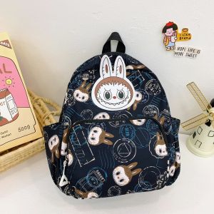 TAS RANSEL MOTIF LABUBU / TAS SEKOLAH LABUBU / TAS RANSEL ANAK SEKOLAH TK PAUD SD SMP SMA MOTIF LABUBU