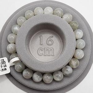 (SG Seller Ready Stocks) High Grade Natural Green Moonstone Bracelet 9mm+ 高级天然绿月光石手链 9+毫米