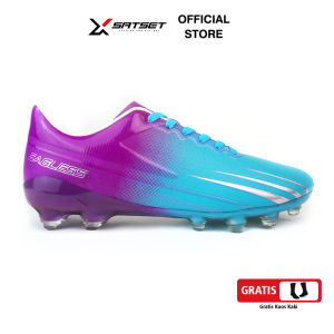 Satsetx Sepatu Sepak Bola Eagless Series Fg Violet Tosca Original