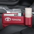Car Seat Crevice Storage Box Cup Holder For Toyota Vios ncp93 Hilux Yaris Rush Corolla Cross Avanza Innova Alphard Altis Fortuner RAV4 Camry Car Accessories. 