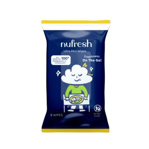 NuFresh Ultra Mini Wipes | 8 Sheets